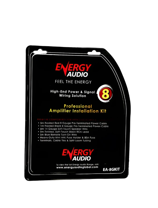 Energy Audio EA-8GKIT 8-Gauge Premium Wiring Kit