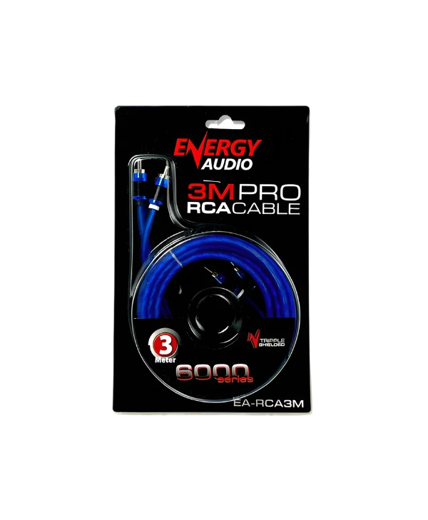 Energy Audio EA-RCA3M 3 Meter Premium RCA Cable